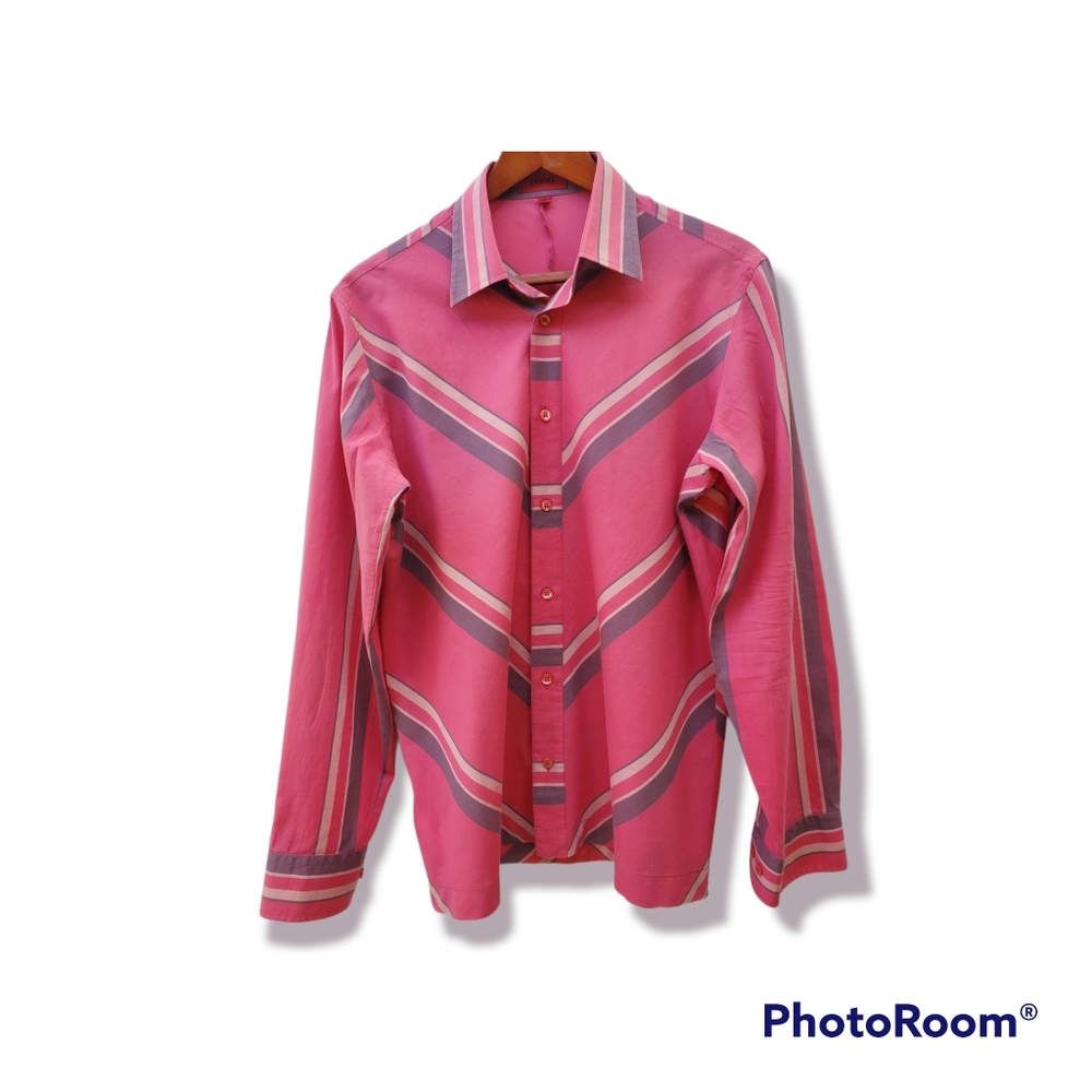 HUGO BOSS pink shirt